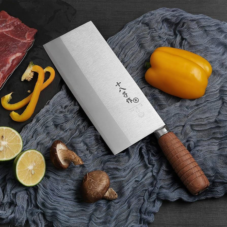 Amazon.com: SHI BA ZI ZUO 8-inch Professional Cleaver